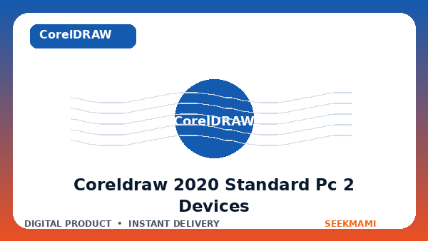 CorelDRAW 2020 Standard — PC 2 Devices Lifetime — Key — GLOBAL product image