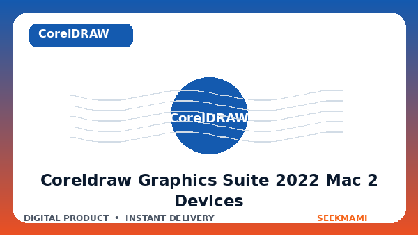 CorelDRAW Graphics Suite 2022 — MAC 2 Devices Lifetime — Key — GLOBAL product image