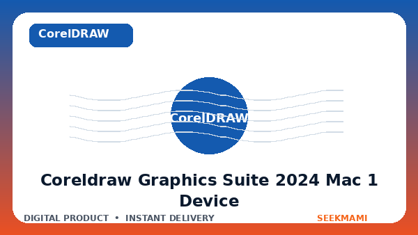 CorelDRAW Graphics Suite 2024 — MAC 1 Device Lifetime — Key — GLOBAL product image