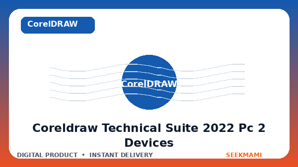 CorelDRAW Technical Suite 2022 — PC 2 Devices Lifetime — Key — GLOBAL product image