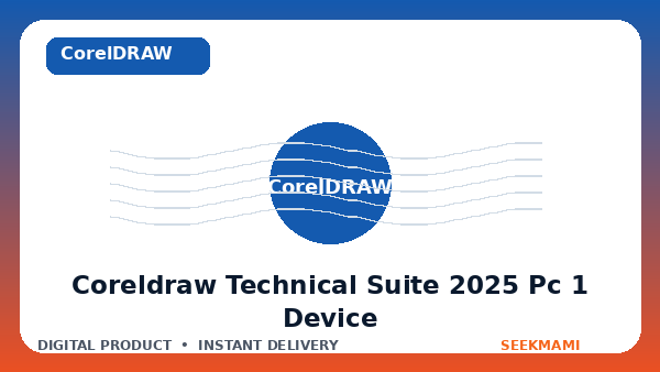 CorelDRAW Technical Suite 2025 — PC 1 Device Lifetime — Key — GLOBAL product image