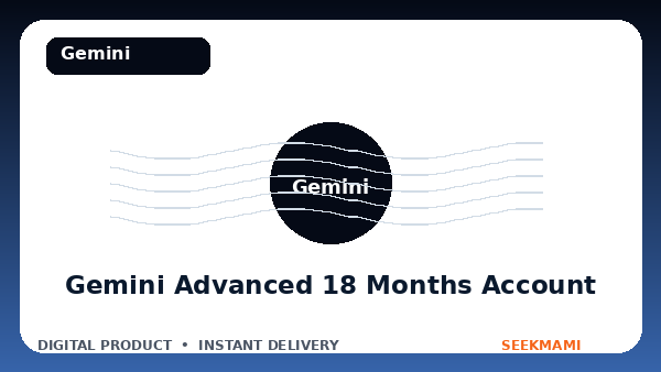 Google AI Gemini Advanced 18 Months product image
