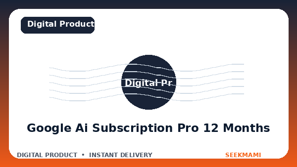 Google AI Subscription Pro 12 Months product image