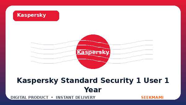Kaspersky Standard Security 1 User 1 Year product image