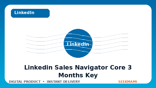 LinkedIn Sales Navigator Core Plan 3 Months product image