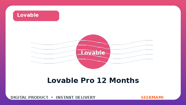 Lovable Pro 12 Months product image