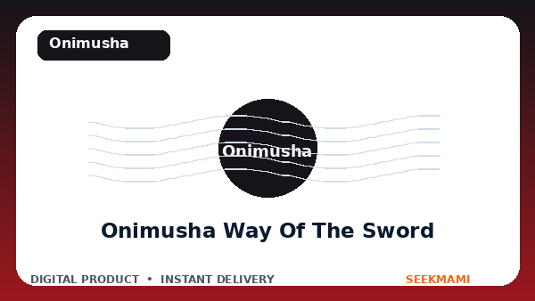 Onimusha: Way of the Sword product image