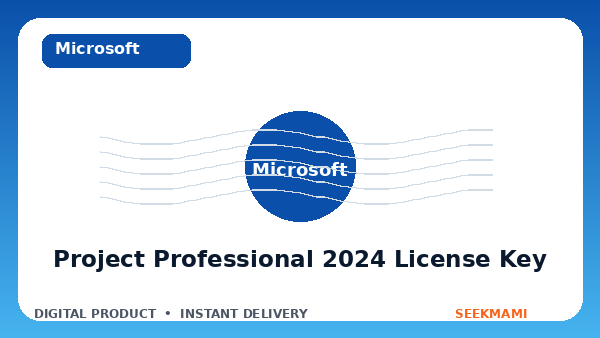 Project Professional 2024 License Key product image