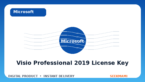 Visio Professional 2019 License Key product image